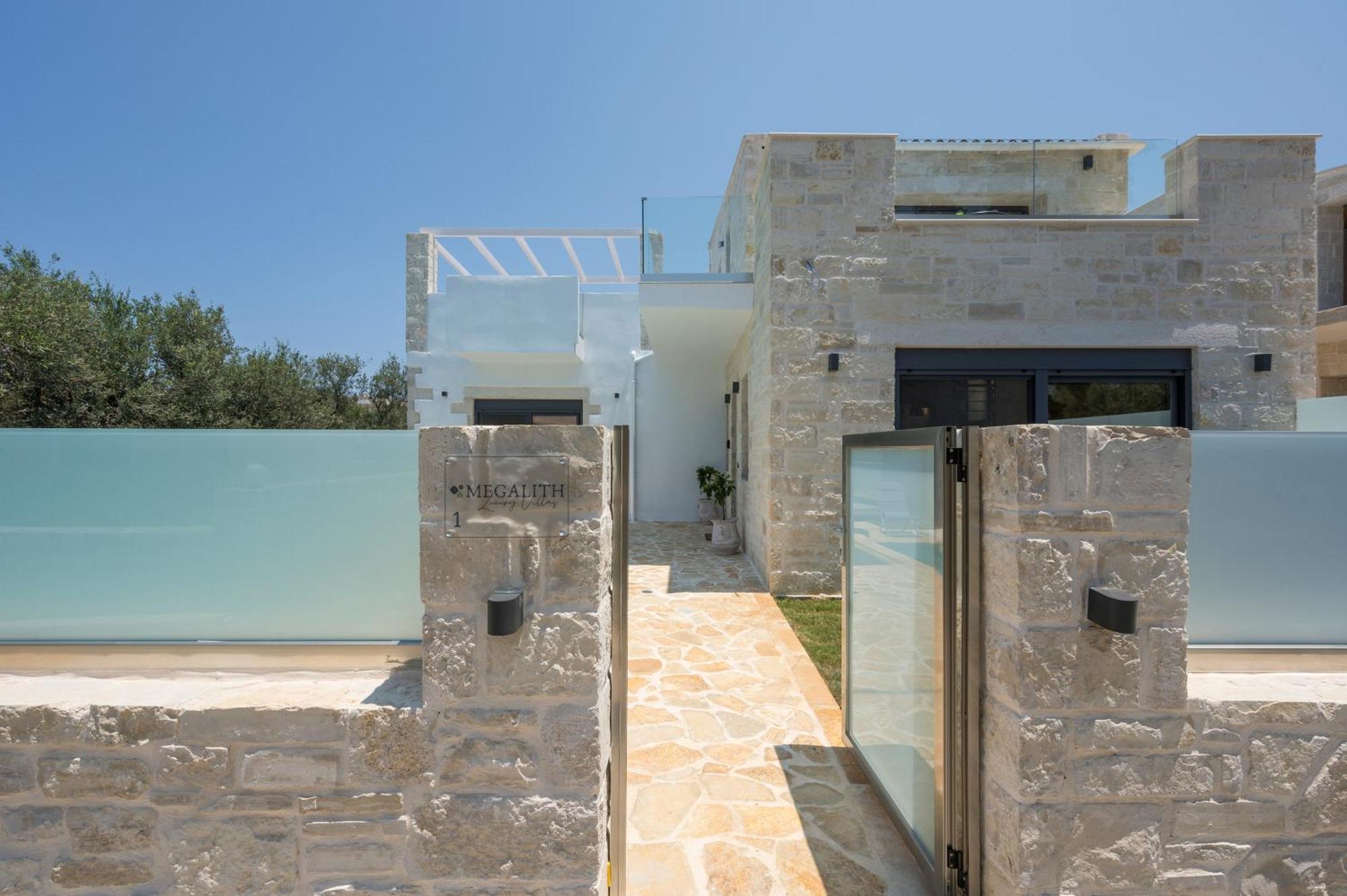 Megalith Villas Agia Marina  ภายนอก รูปภาพ